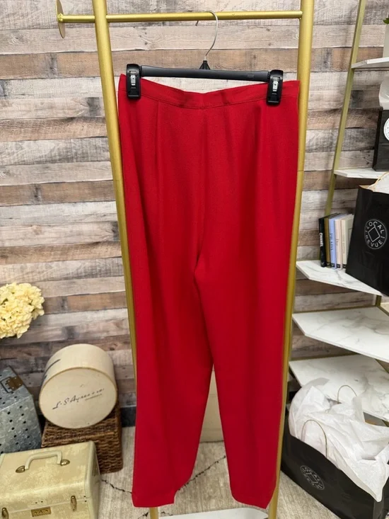 Lauren Ralph Lauren Red Blazer & Pants Suit 8 - Picture 6 of 7